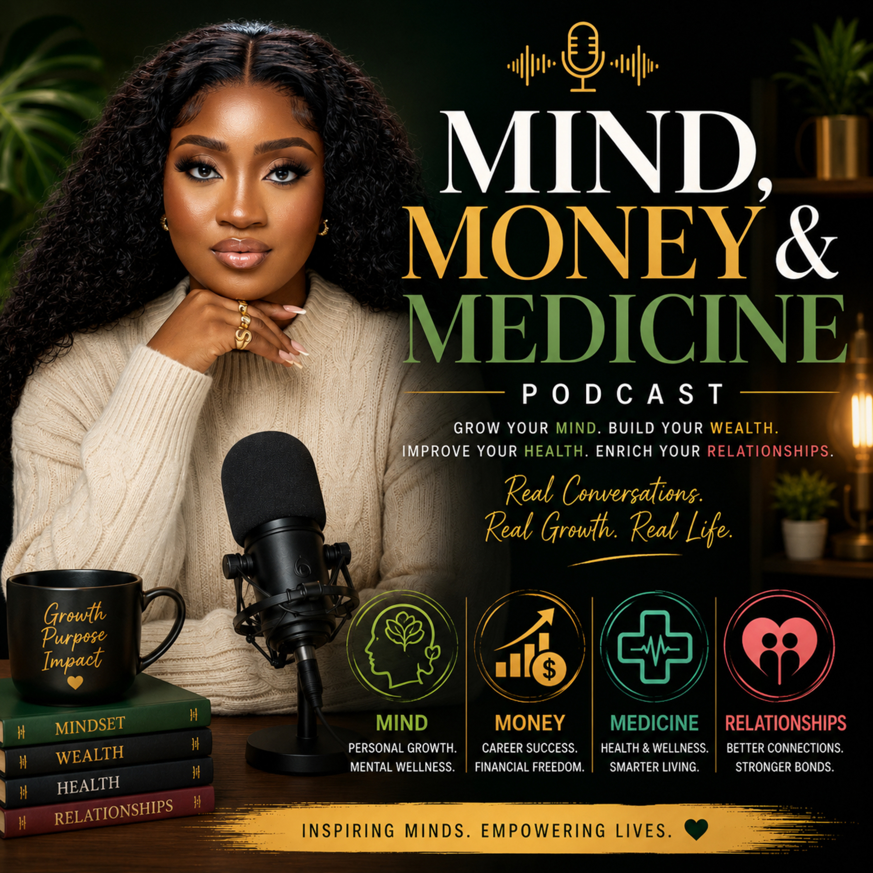 Mind, Money & Medicine Podcast cover